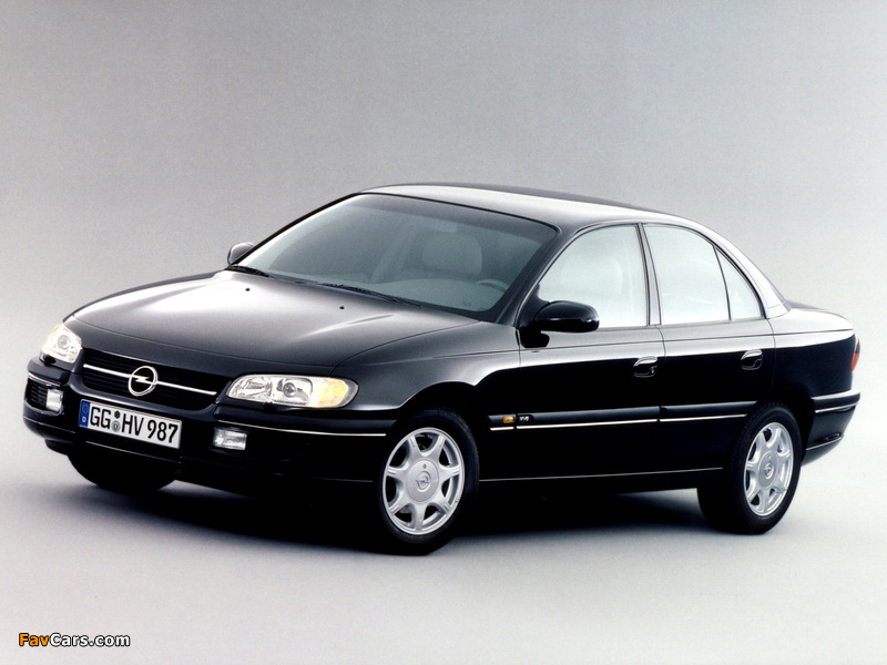 Photos of Opel Omega MV6 (B) 1994–97 (800 x 600)