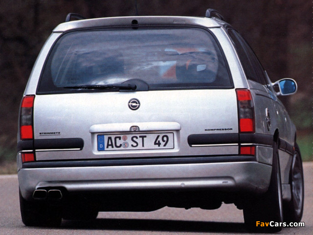 Photos of Steinmetz Opel Omega Caravan Kompressor (B) 1996 (640 x 480)