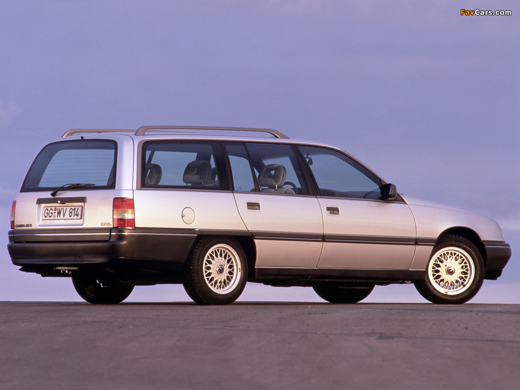 Pictures of Opel Omega Caravan (A) 1986–90 (1024 x 768)