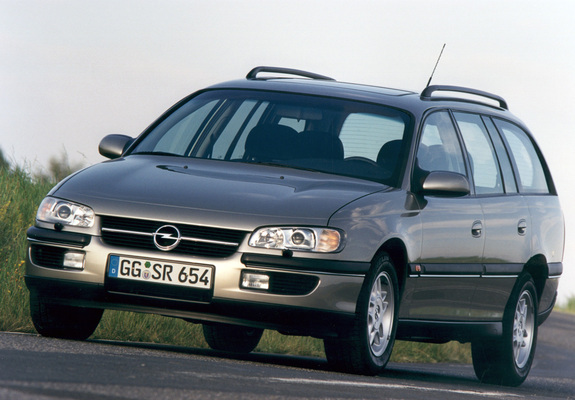 Pictures of Opel Omega Caravan (B) 1994–99