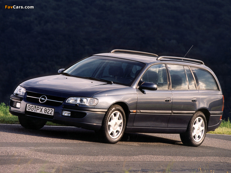 Pictures of Opel Omega MV6 Caravan (B) 1994–99 (800 x 600)