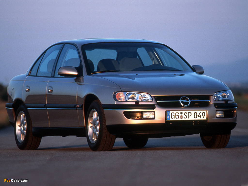 Opel Omega (B) 1994–99 wallpapers (1024 x 768)