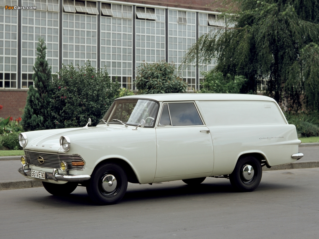 Images of Opel Rekord Van (P2) 1960–63 (1024 x 768)