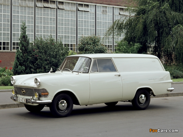 Images of Opel Rekord Van (P2) 1960–63 (640 x 480)
