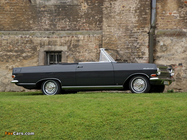 Images of Opel Rekord Cabriolet by Karl Deutsch (A) 1963–65 (640 x 480)
