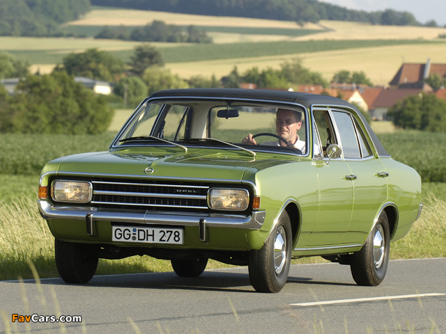 Images of Opel Rekord Sedan (C) 1965–71 (640 x 480)