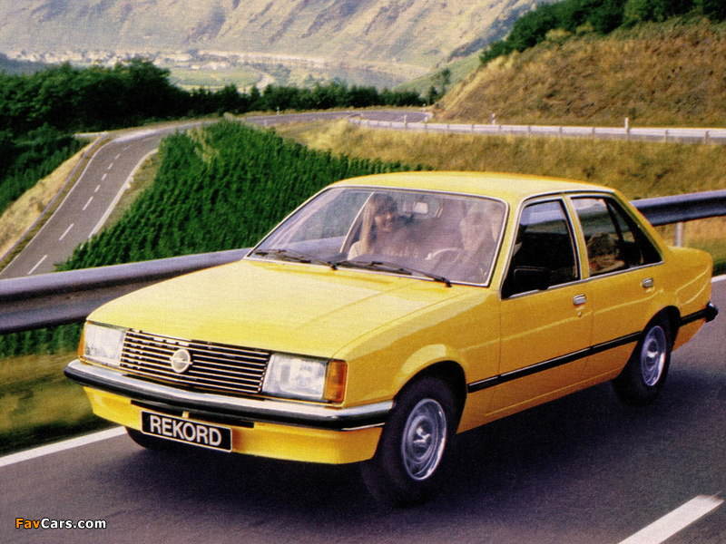 Images of Opel Rekord (E1) 1977–82 (800 x 600)