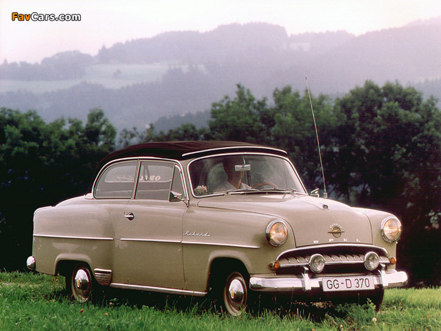 Opel Olympia Rekord Cabriolet 1953–57 photos (640 x 480)