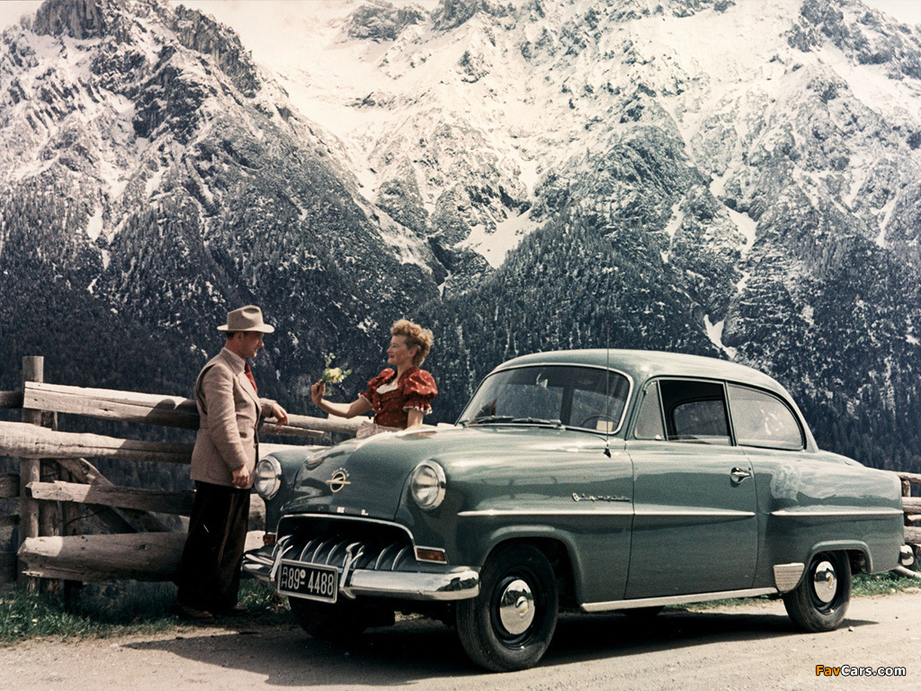 Opel Olympia Rekord 1953–57 wallpapers (1024 x 768)