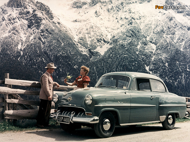 Opel Olympia Rekord 1953–57 wallpapers (640 x 480)
