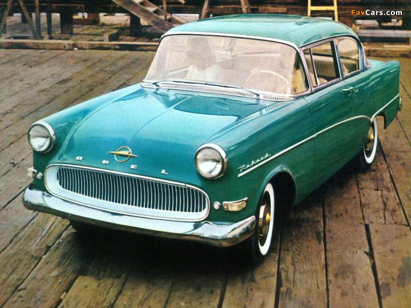 Opel Rekord 2-door Sedan (P1) 1957–60 photos (800 x 600)
