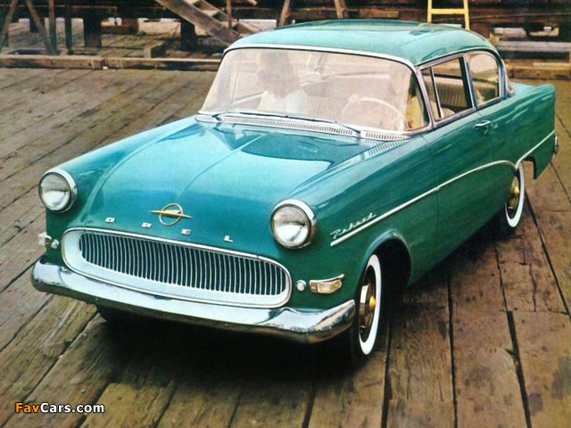 Opel Rekord 2-door Sedan (P1) 1957–60 photos (640 x 480)