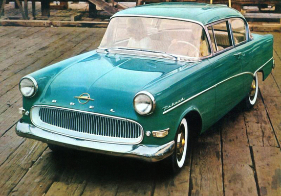 Opel Rekord 2-door Sedan (P1) 1957–60 photos