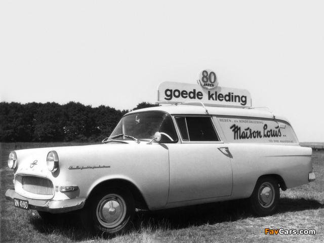 Opel Olympia Rekord Van (P1) 1958–60 images (640 x 480)