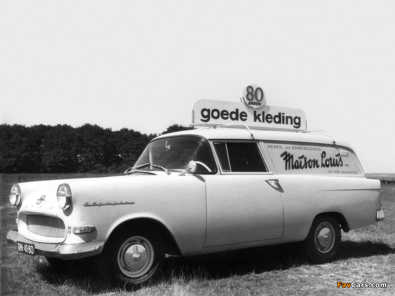 Opel Olympia Rekord Van (P1) 1958–60 images (800 x 600)