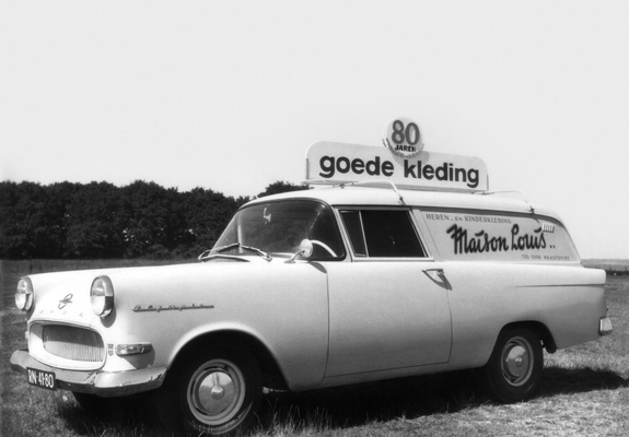 Opel Olympia Rekord Van (P1) 1958–60 images
