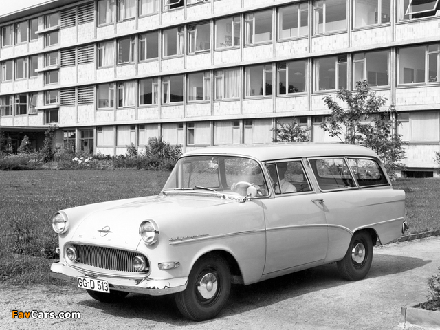 Opel Olympia Rekord Caravan (P1) 1958–60 pictures (640 x 480)