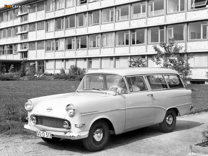 Opel Olympia Rekord Caravan (P1) 1958–60 pictures (800 x 600)