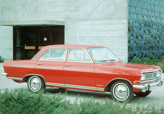 Opel Rekord Sedan (B) 1965–66 images