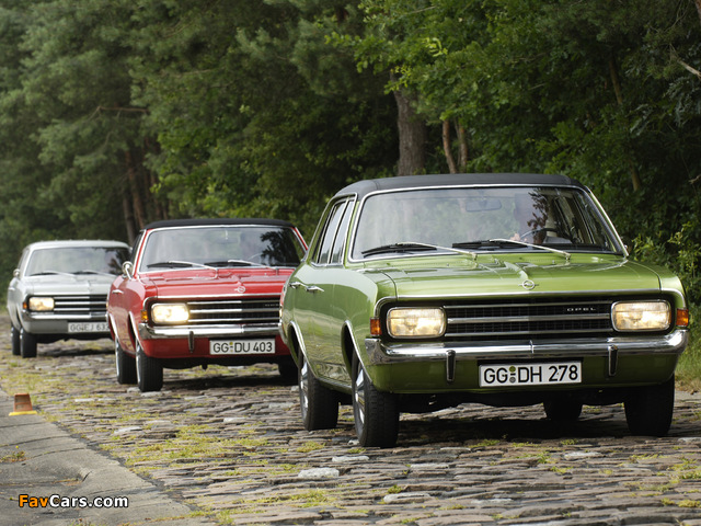 Opel Rekord Sedan (C) 1965–71 photos (640 x 480)