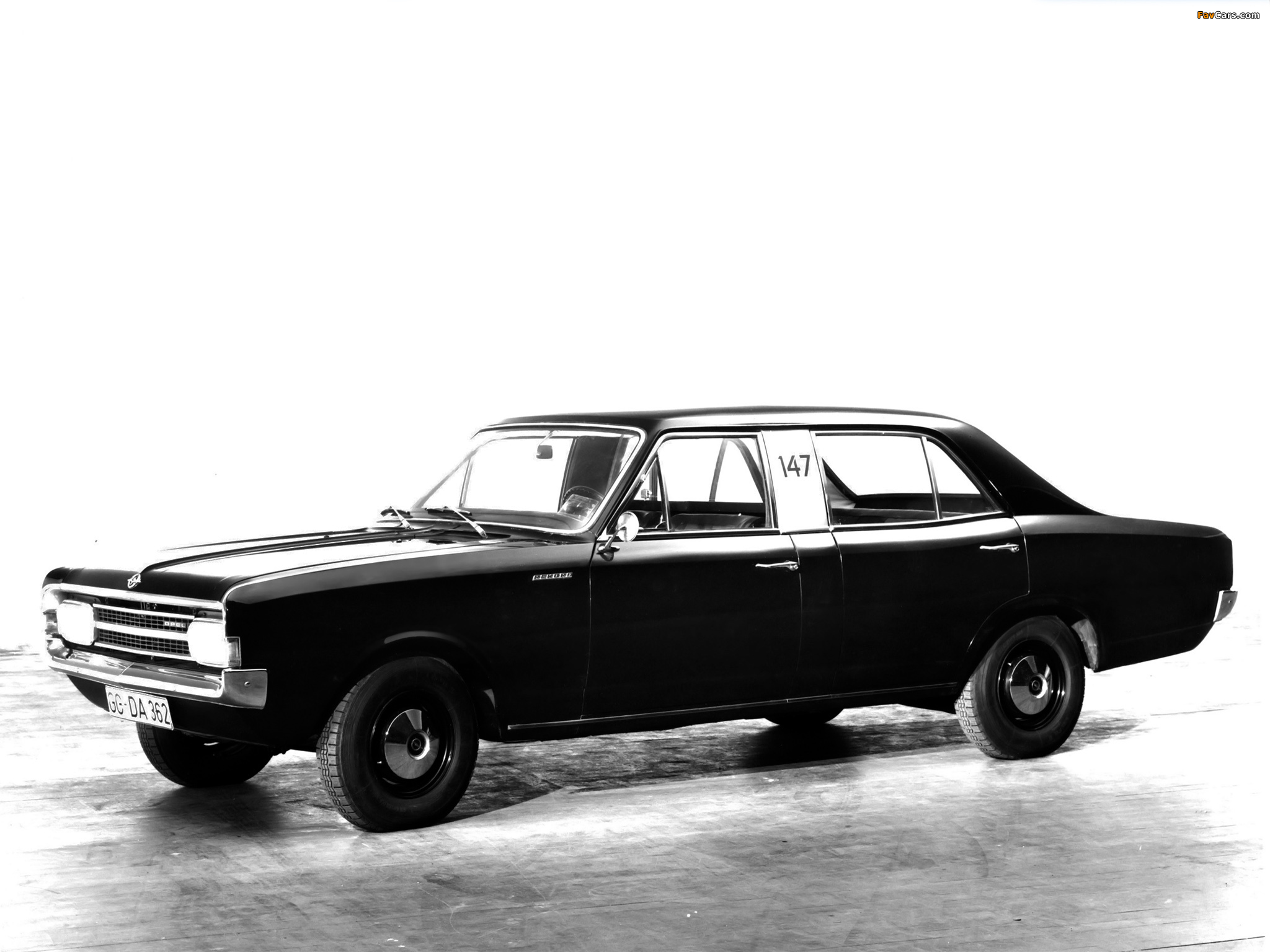 Opel Rekord Sedan Taxi (C) 1966–71 wallpapers (2048 x 1536)