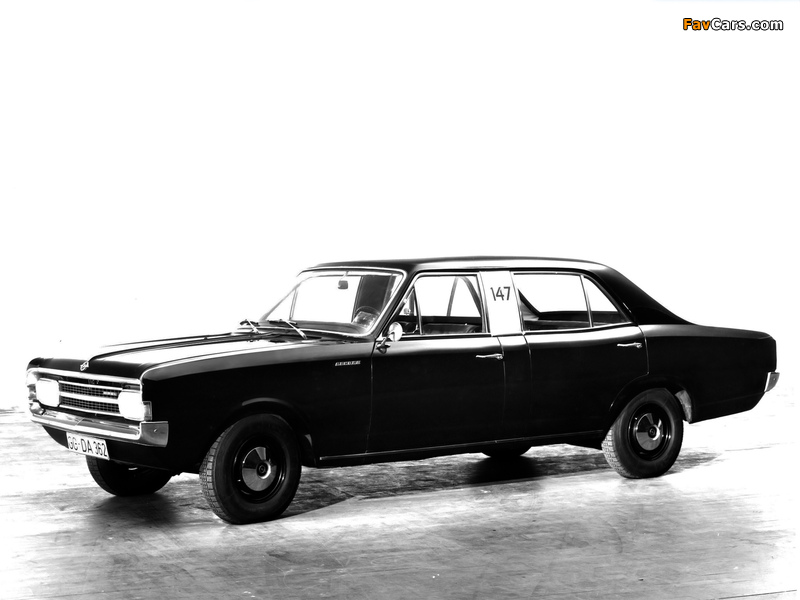 Opel Rekord Sedan Taxi (C) 1966–71 wallpapers (800 x 600)