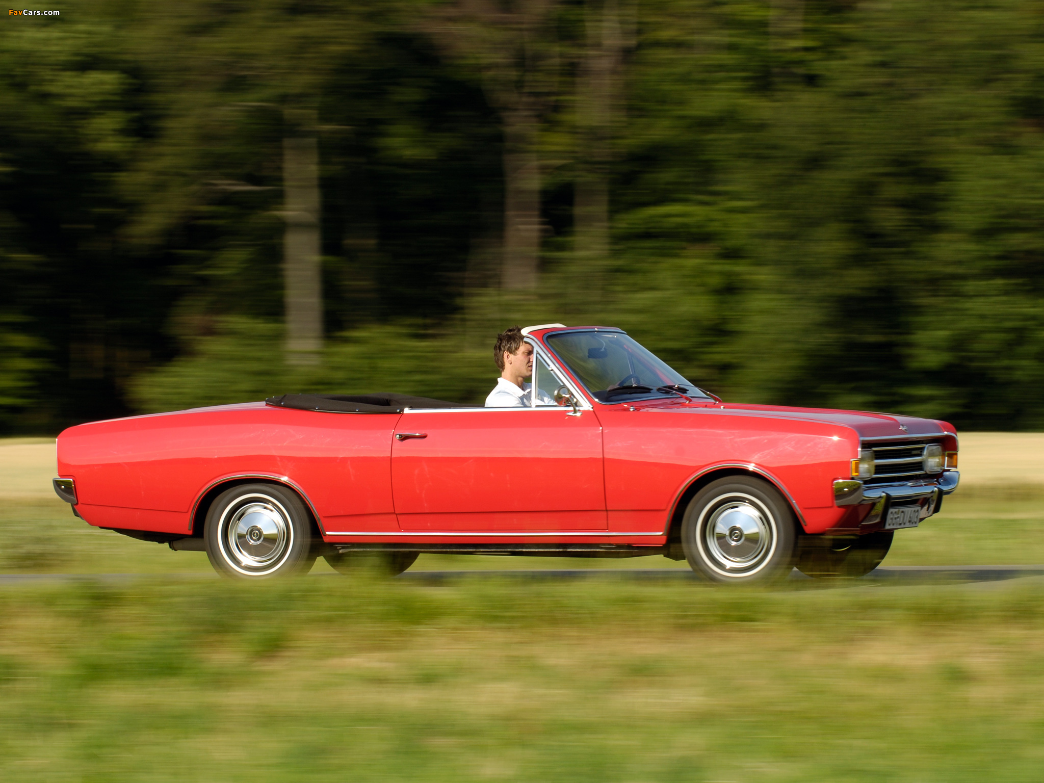 Opel Rekord Cabriolet by Karl Deutsch (C) 1967–71 wallpapers (2048 x 1536)