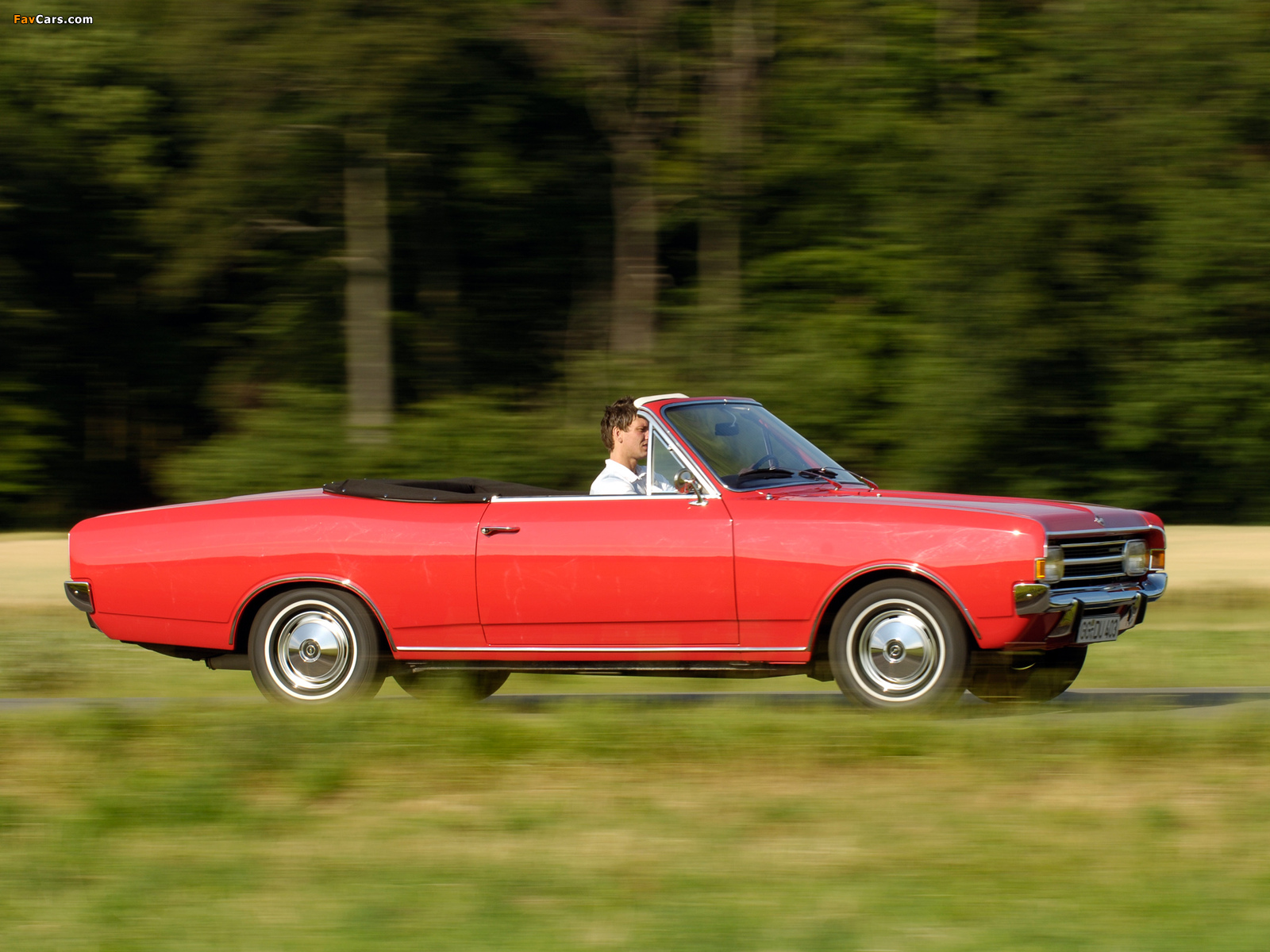 Opel Rekord Cabriolet by Karl Deutsch (C) 1967–71 wallpapers (1600 x 1200)