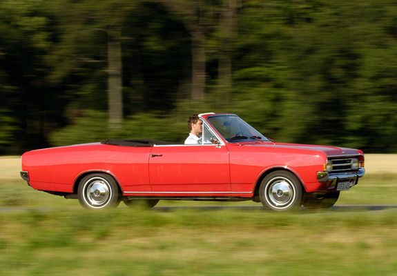 Opel Rekord Cabriolet by Karl Deutsch (C) 1967–71 wallpapers