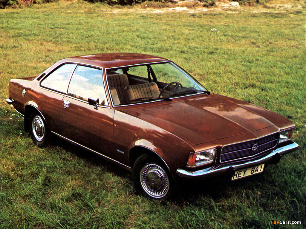 Opel Rekord Coupe (D) 1972–77 images (1024 x 768)