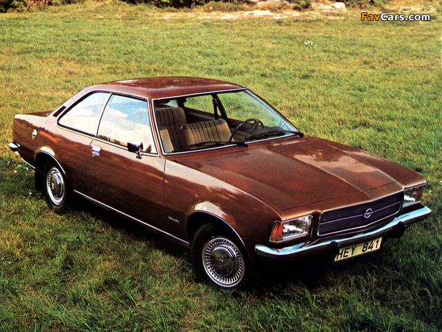 Opel Rekord Coupe (D) 1972–77 images (640 x 480)