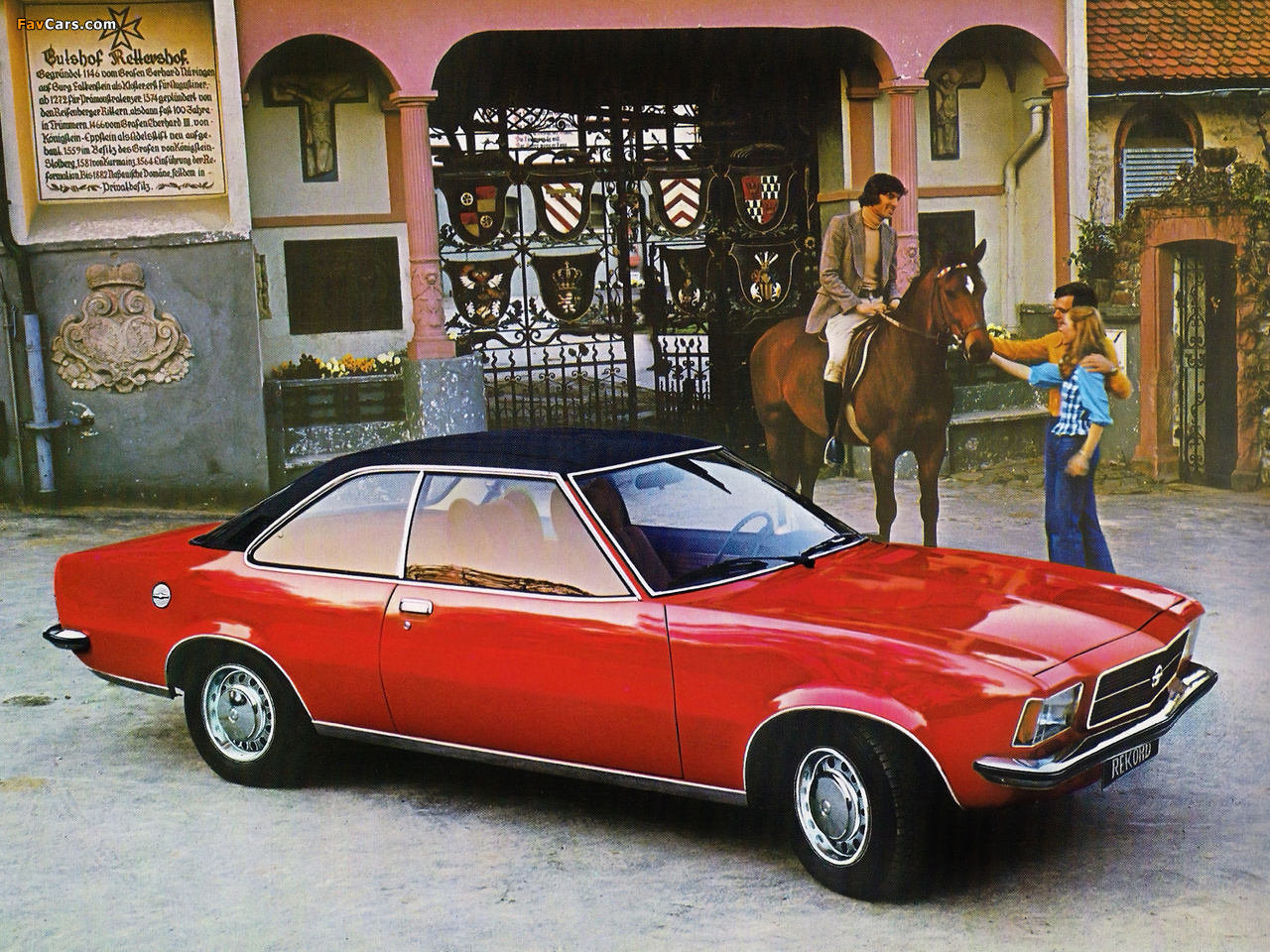 Opel Rekord Coupe (D) 1972–77 photos (1280 x 960)