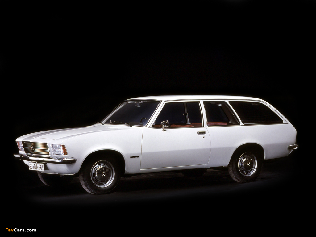 Opel Rekord Caravan 3-door (D) 1972–77 photos (1024 x 768)
