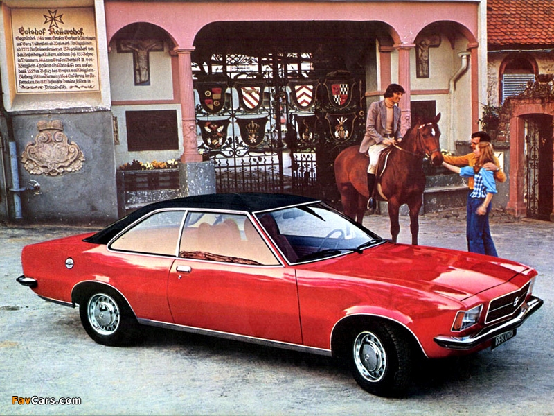 Opel Rekord Coupe (D) 1972–77 wallpapers (800 x 600)