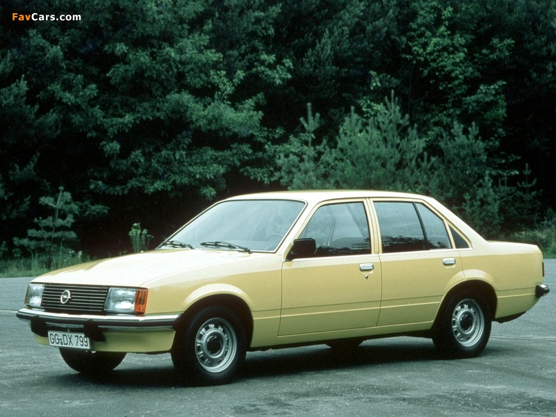 Opel Rekord (E1) 1977–82 images (800 x 600)