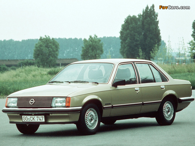 Opel Rekord (E1) 1977–82 photos (640 x 480)