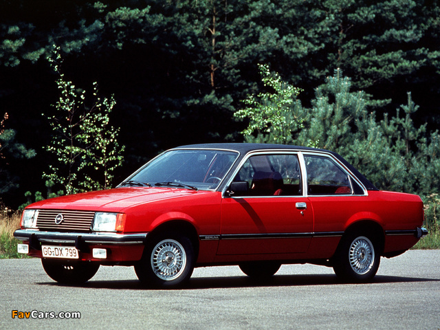 Opel Rekord Coupe (E1) 1977–82 pictures (640 x 480)