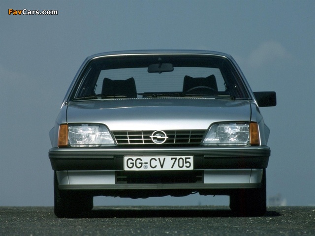 Opel Rekord (E2) 1982–86 images (640 x 480)