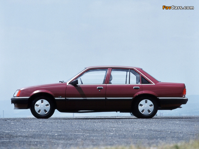 Opel Rekord (E2) 1982–86 images (640 x 480)