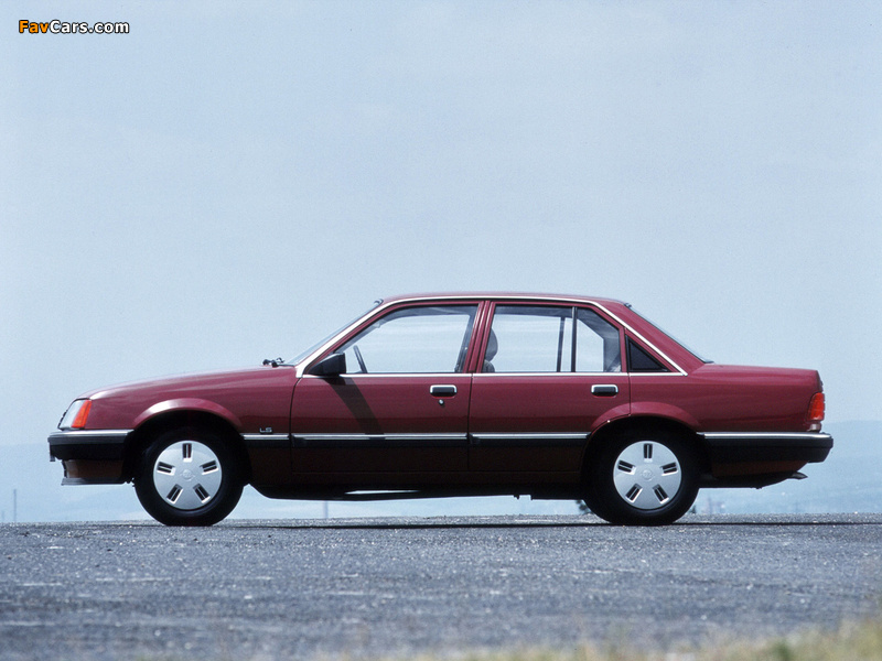 Opel Rekord (E2) 1982–86 images (800 x 600)