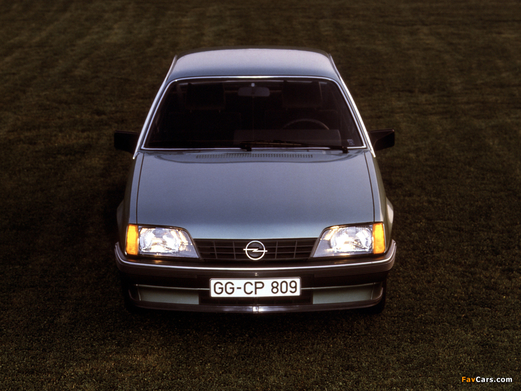 Opel Rekord (E2) 1982–86 images (1024 x 768)
