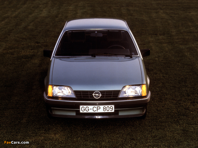 Opel Rekord (E2) 1982–86 images (800 x 600)