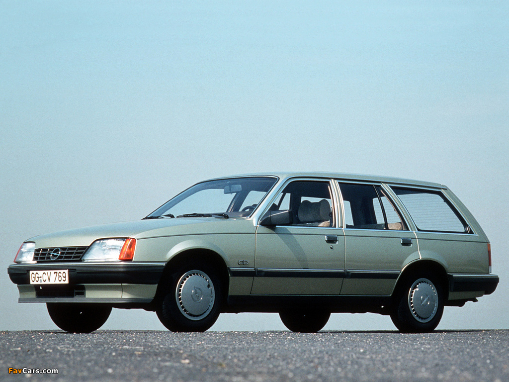 Opel Rekord Caravan (E2) 1982–86 photos (1024 x 768)