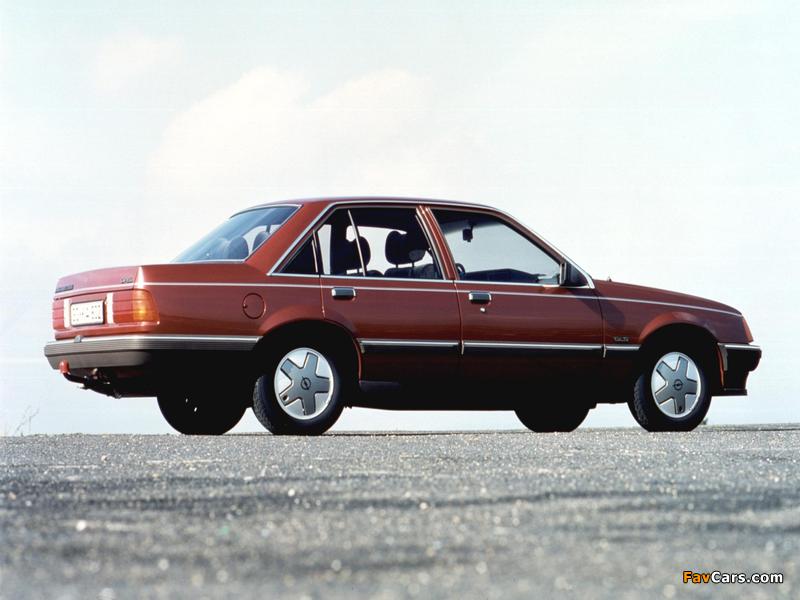 Photos of Opel Rekord (E2) 1982–86 (800 x 600)