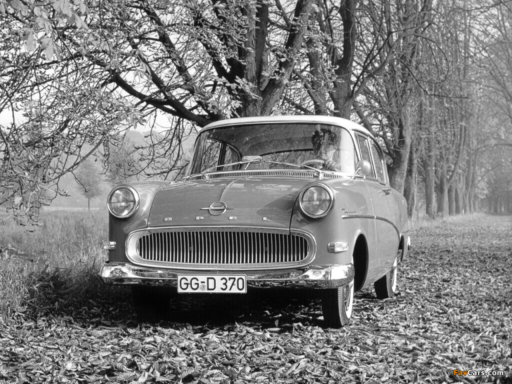 Pictures of Opel Rekord 2-door Sedan (P1) 1957–60 (1024 x 768)