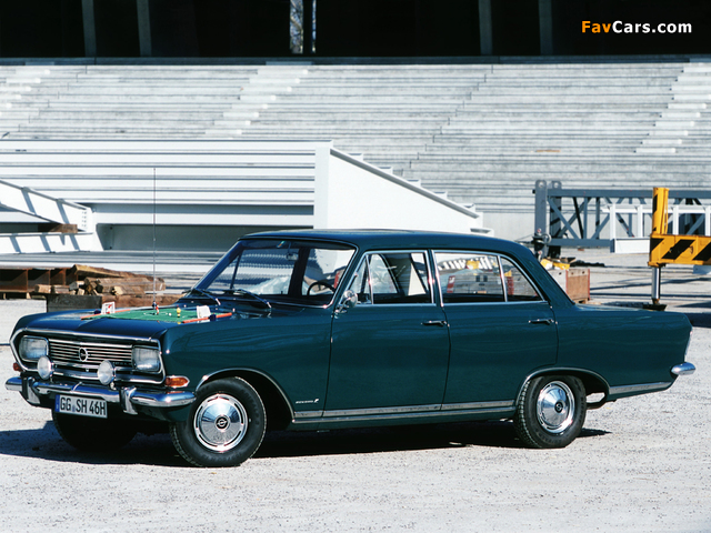Pictures of Opel Rekord Sedan (B) 1965–66 (640 x 480)