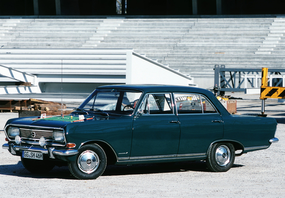 Pictures of Opel Rekord Sedan (B) 1965–66