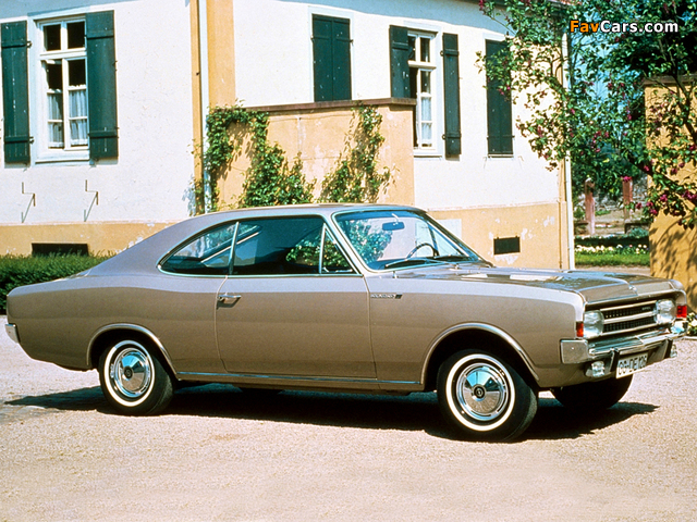 Pictures of Opel Rekord Coupe (C) 1967–71 (640 x 480)