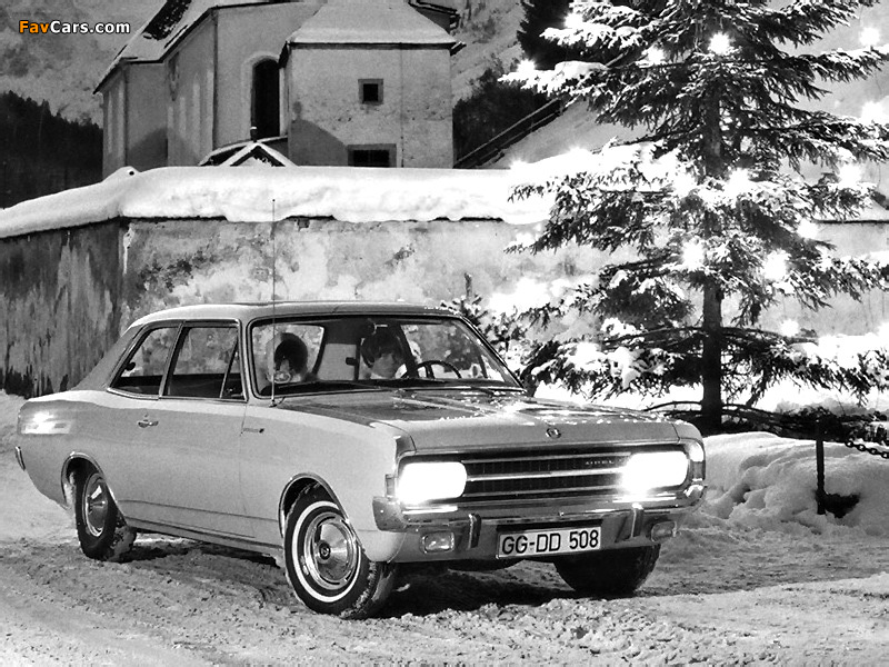Pictures of Opel Rekord 2-door Sedan (C) 1967–71 (800 x 600)