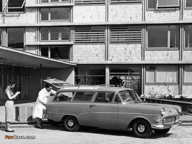 Opel Olympia Rekord Caravan (P1) 1958–60 wallpapers (640 x 480)